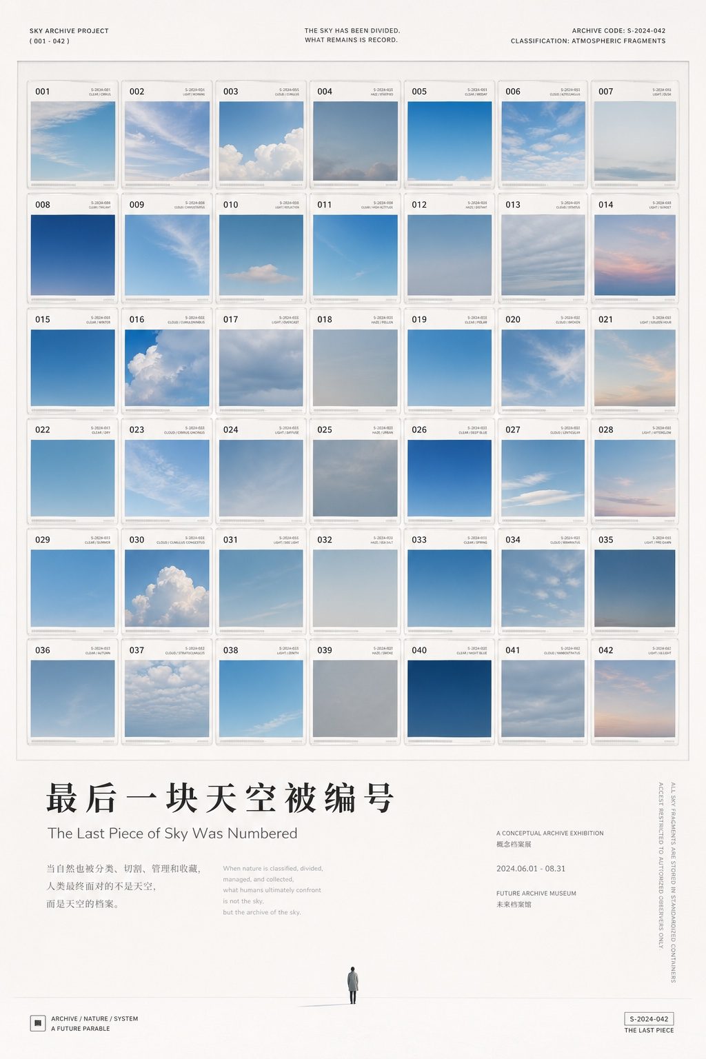 最后一块天空被编号海报