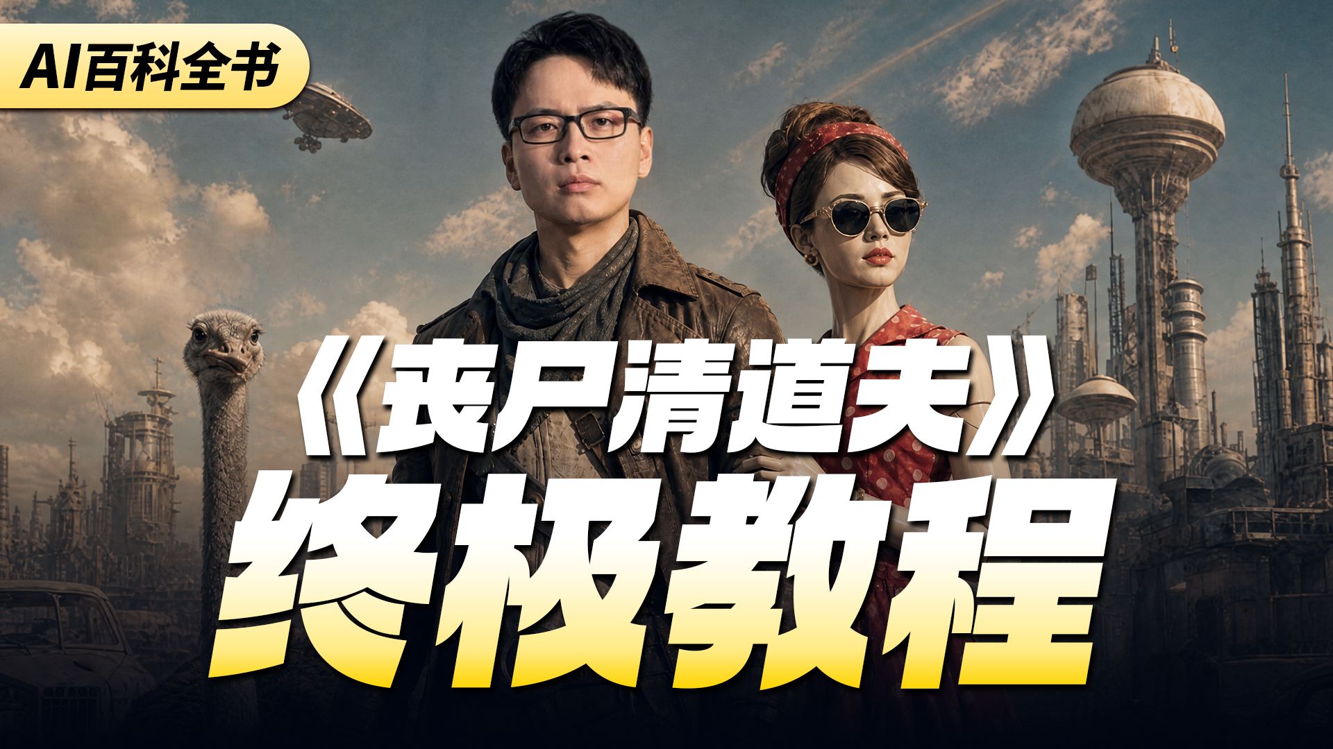 《丧尸清道夫》AI 短片拆解教程封面